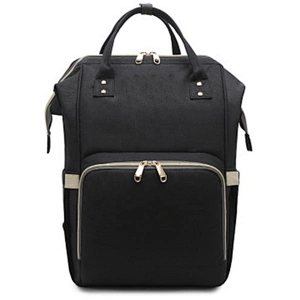 Le queen mommy travel baby bag backpack caddy organizer nappy bags diaper bag with changing mat stroller buckle for mothers