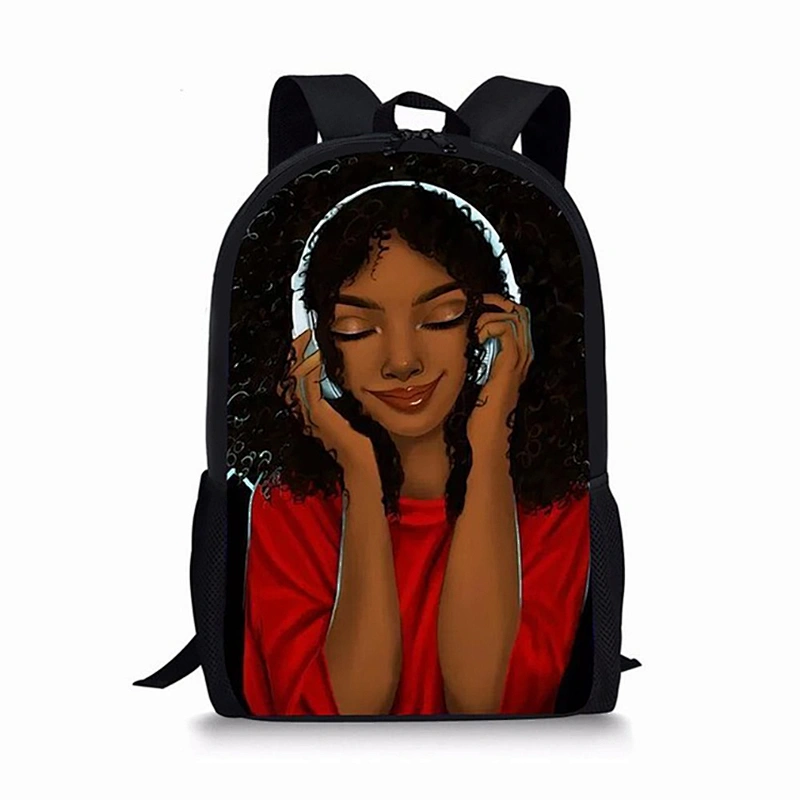 Creative Backpacks for African girls in primary School Full African Tiger Custom Print Backpack
