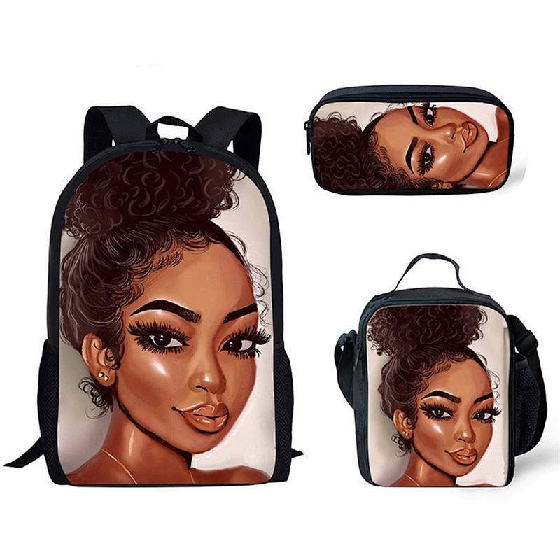 Fashion 3PCS Primary/Junior/High School Students Boys Girls Wholesale Schoolbag Factory Customized Rucksack School Backpack Sets