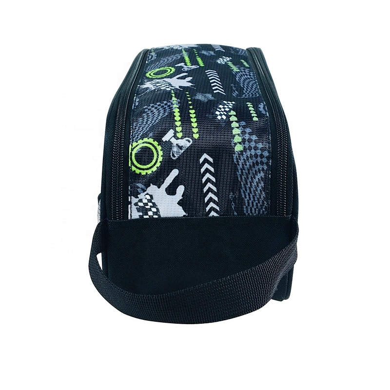 School supply stationery leather emboss race car pencil case pouch bag student boy