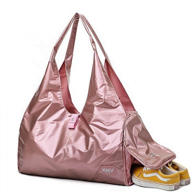 Waterproof Gym Bag With Shoe Compartment Wet Pocket Sport Duffle tote Bag for yoga Fitness Outdoor Travel Dance Women