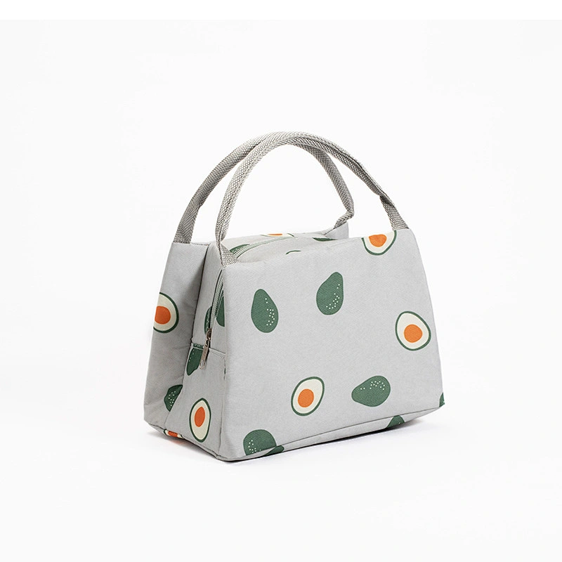 Sublimation printing ice pack for women and large fabric ice wine  insulated lunch cooler bag  Aluminum Foil Seafood Cooler Bag