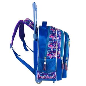 Cartoon EVA Kids Girl Outdoor Smart Travel bags Luggage Trolley bags With Wheels