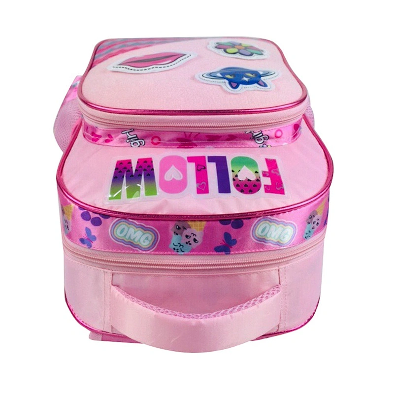 Fashion cartoon printing waterproof children school backpacks bags for girls Cute child