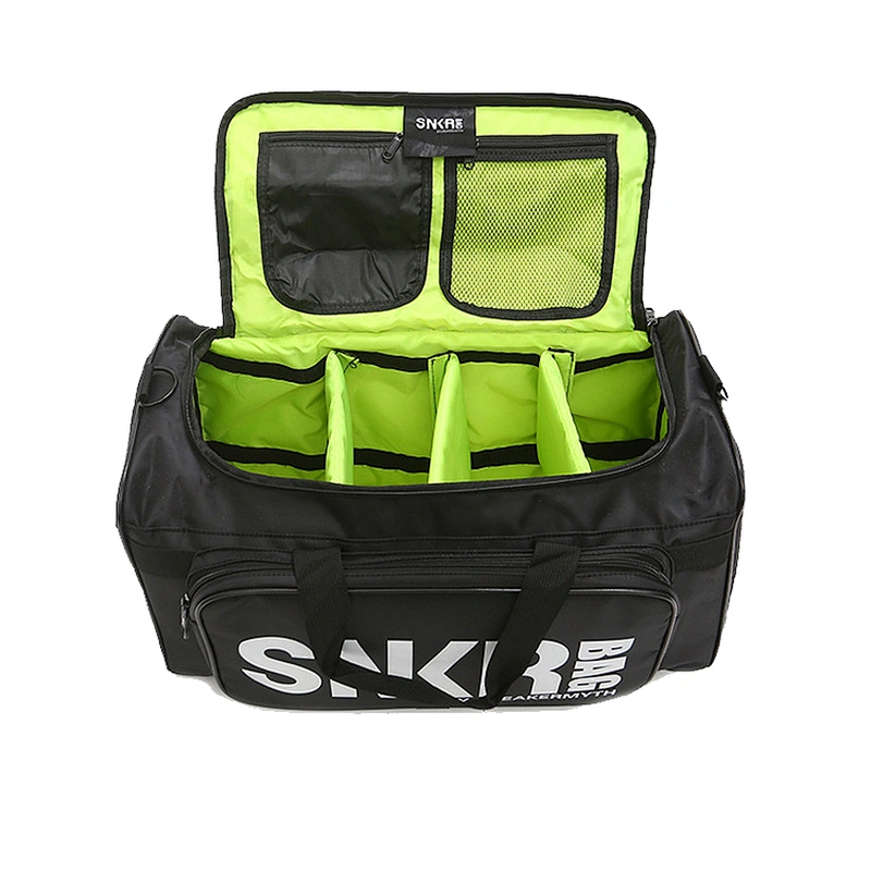 water resistant shoulder strap travel bag for kids wholesale customized polyester convertible sneaker sport sling gym duffel bag