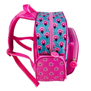 Promotional Cute owl baby girls backpack polyester kids school backpack bags for child school