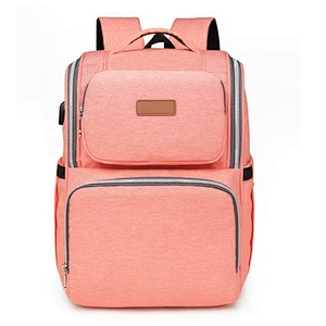Multifunctional Custom Large Capacity Mommy bag Baby Diaper Bag Backpack mochila bebe baby stroller organizer diaper bags