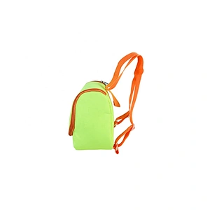 High quality insulated cooler box bags deliver lunch food delivery with custom logo thermal fluorescent green fabric for kids