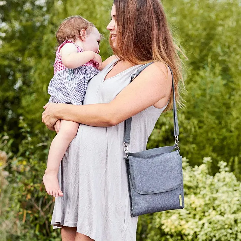 2020 Hot Sale 4 in 1 women shoulder bag Waterproof Pad Bag Travel Portable Baby Diaper bags Changing Pad