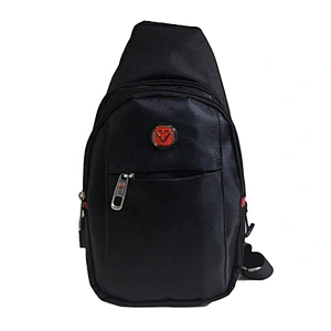 Hot sale Polyester Chest Daypack Durable Men's Shoulder Crossbody Sling Bag