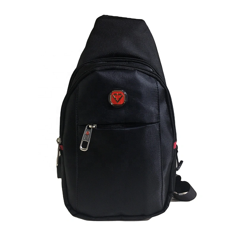 Hot sale Polyester Chest Daypack Durable Men's Shoulder Crossbody Sling Bag