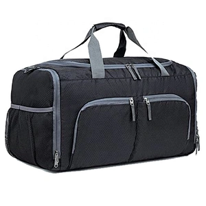 Lightweight Waterproof Weekend bag foldable sport duffel bag waterproof travel duffle bag with shoes compartment & wet pocket