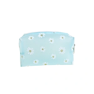 OEM/ODM Waterproof  travel storage bag daisy printed tpu Women Travel Makeup Organizer Zipper Pouch Cosmetic evening Bags
