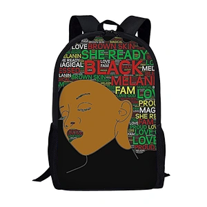 Creative Backpacks for African girls in primary School Full African Tiger Custom Print Backpack