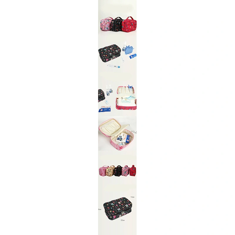 Portable Pattern Masking Storage bag Disposable Masking child Storage bag Container Case Dust-proof Storage Organizer