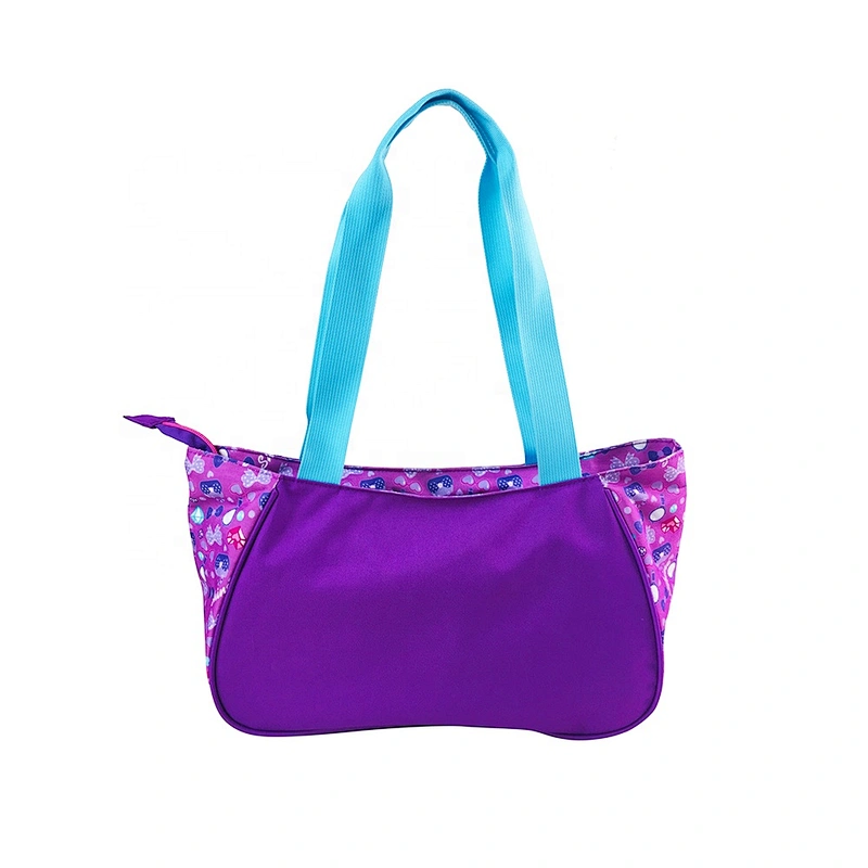 Lady Girls Fashion school Customized  Personalized Logo Style Time fashion handbag kids handbags Tote Bag for girl