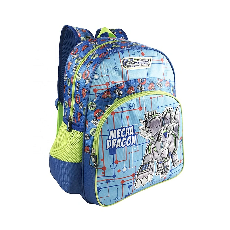 Manufacturer High quality waterproof mochilas cartoon robot children kid backpack school bags kids student bookbags