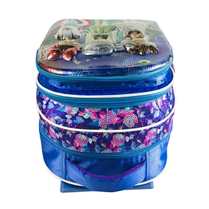 Cartoon EVA Kids Girl Outdoor Smart Travel bags Luggage Trolley bags With Wheels