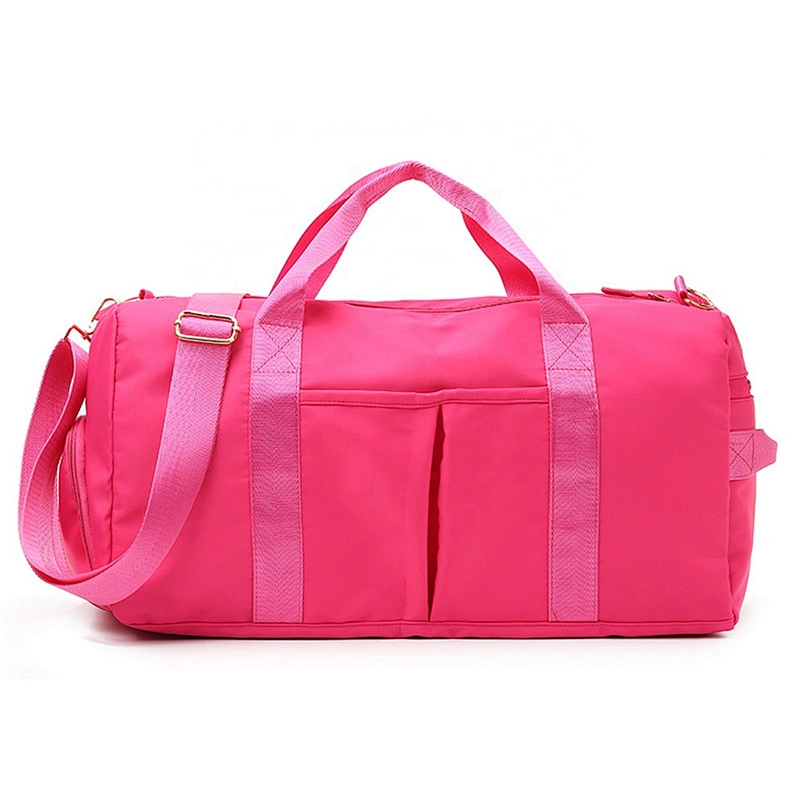 Cheap Nylon Waterproof Dry And Wet Separation Swimming Yoga Travel Bag Sports Gym Ba