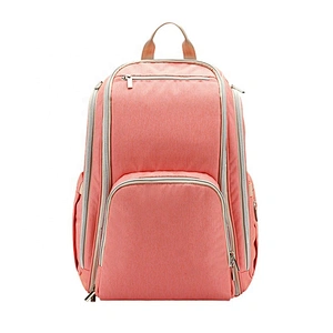 2020 hot sale outdoor portable travel fashion high quality mommy bag baby diaper bag backpack mochila panaleras for mothers