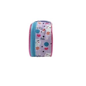 2020 New Arrival Factory Wholesale OEM ODM shiny sequin pencil case school cute pencil case bag For Purple