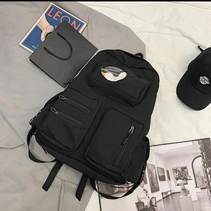 Cute Female Book Print School Backpack Girl Schoolbags Bag Teenager Woman Shoulder