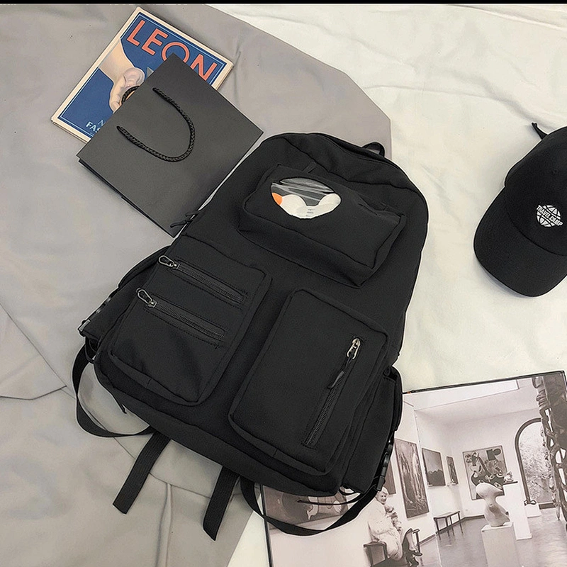 Cute Female Book Print School Backpack Girl Schoolbags Bag Teenager Woman Shoulder