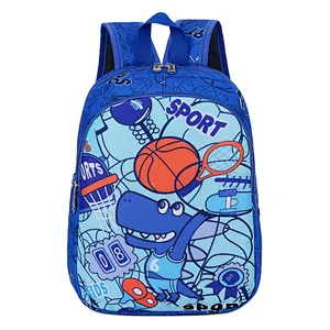 Custom Logo Kindergarten Backpack Polyester Cheap Promotion Kids School Bags