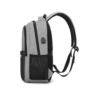 New Custom Large Capacity Laptop Backpack USB Charging Student School Bag 15.6 Inch Student Laptop Backpack with USB