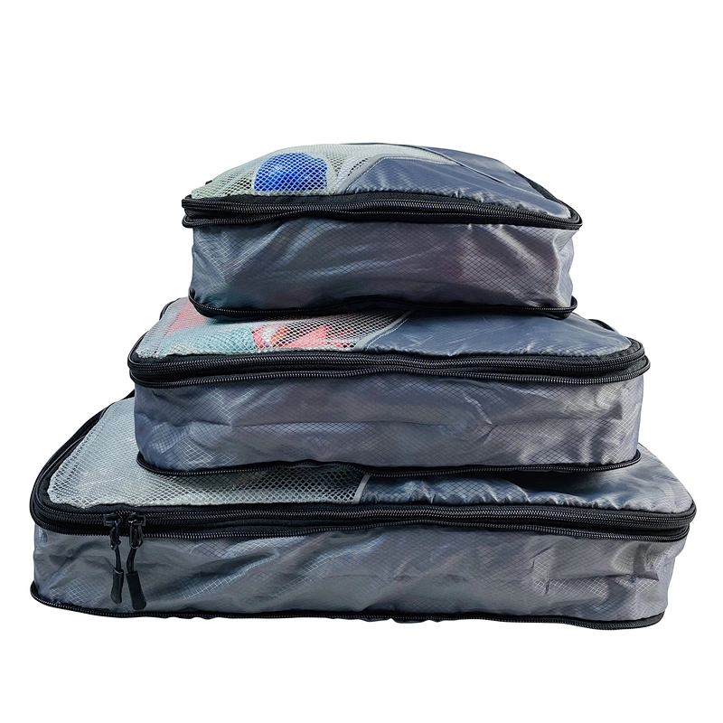OEM/ODM Fashion Customized Logo Style with custom printed logo Luggage Organizer Packing Cubes Travel Compression Packing Cube