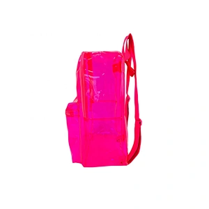 Custom wholesale clear plastic backpack children transparent PVC school bag