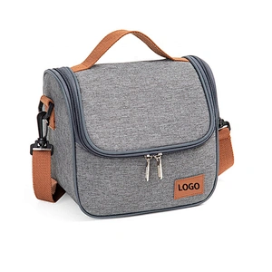 Large Capacity  Cooler Tote Insulated Lunch Box Bag  Reusable Tote food delivery Waterproof Picnic Insulated Lunch Cooler Bag