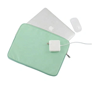 Hot-selling Multi-colored Customized LOGO and Super Thin Laptop Bag with texture PU Material Inner Bag Digital Storage Bag