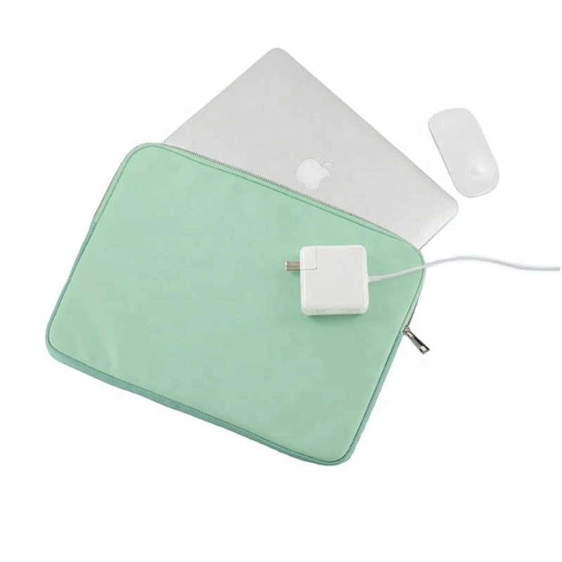 Hot-selling Multi-colored Customized LOGO and Super Thin Laptop Bag with texture PU Material Inner Bag Digital Storage Bag