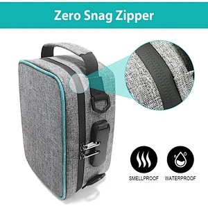 Factory supply Travel Storage Lock Odor Proof Stash Case Smell Proof Bag