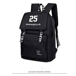 Back Bag Pack Fashion Man Backpack, Black Backpack For Man luminous The large capacity