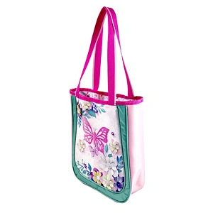 OEM Lady Girls Fashion school Customized Logo Style Hand bag tote bags with custom printed logo tote bag polyester