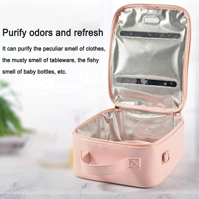 Custom Large Capacity Baby Bag Mummy Nurse UV Disinfection Diaper Bag Cute UV Sterilizing Baby Diaper bag for mother care