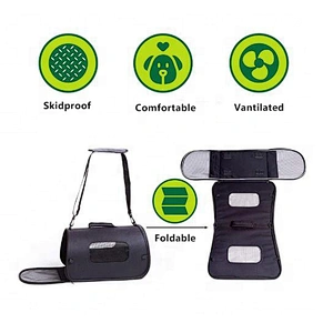 Creative folding Breathable ventilated Capsule Traveler Airline Approved for Cats and Dogs Pet Carrier