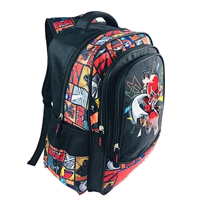Cool Flashing lights Children Baby Bag Teenage Boys School student Bags Backpack for kids