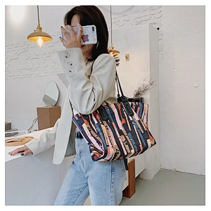New design Oxford shoulder bag large capacity for women's fashion bucket bag handbag