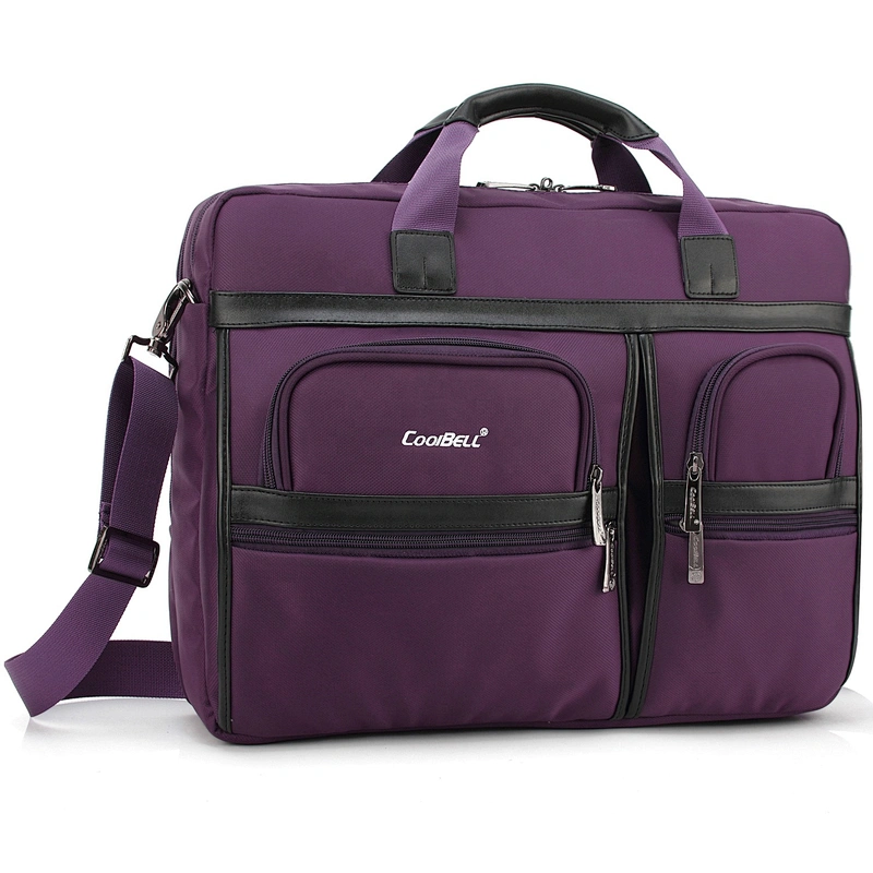 wholesale waterproof PU leather  business notebook laptop bag backpack for travel