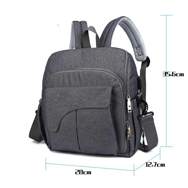 New fashion multifunctional backpack mummy diaper bag baby nappy bag backpack