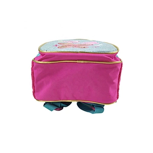 2020 New design Wholesale customized Fashionable primary student small  girls school bag girl shiny sequin bags for kids school