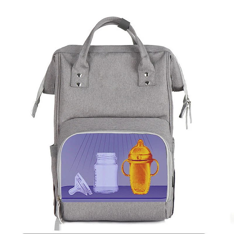 Large Capacity sterilizer Baby Diaper Bag Backpack Multi-Function Disinfection Baby Mummy Bag Diaper bags for mother care