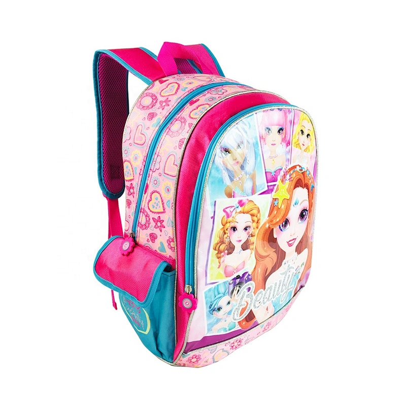 OEM Factory Cartoon Princess children school bags for girls bag school backpack teenagers mochilas