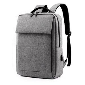 Small MOQ Water-Resistant Travel Leather PU Backpack for Men Business Laptop Backpack Computer Bagpack