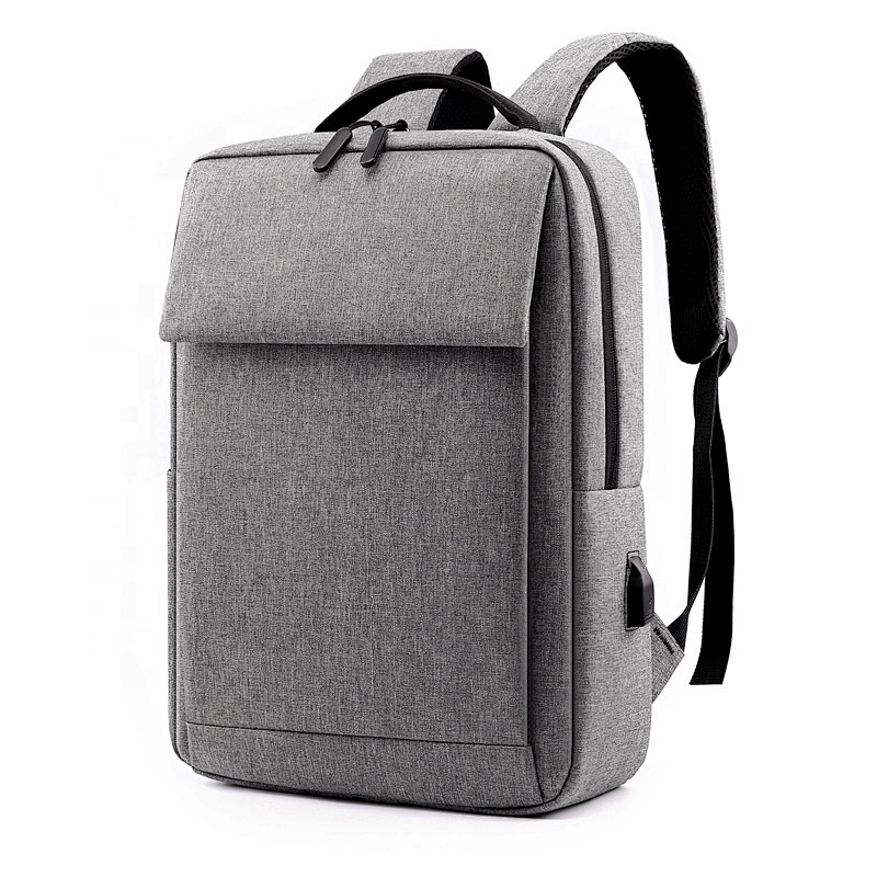 Small MOQ Water-Resistant Travel Leather PU Backpack for Men Business Laptop Backpack Computer Bagpack