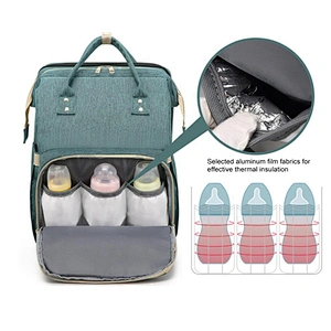 Multifunctional Custom Mommy Baby Diaper Bag Large Capacity Mummy Backpack Bags baby organizer Diaper bag bed for mothers