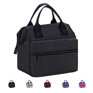 Wholesale Custom Logo Grocery Food Aluminium Foil Thermal Insulated Delivery wine Lunch Cooler Bags